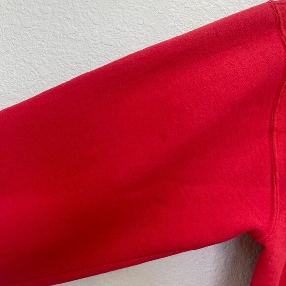 VTG Russell Athletic Nebraska Huskers Red Crewneck Pullover Sweatshirt Large - Picture 5 of 8